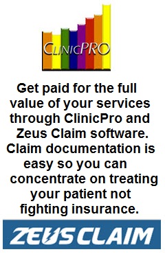 Auto accident and motor vehicle accident claims can be handled through ClinicPro software by Marilyn K Gard.