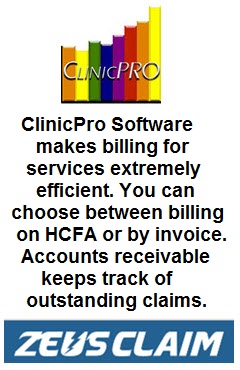 Marilyn K Gard and ClinicPro software team with Zeus claim software to handle personal injury claims.